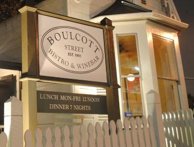 RESTAUANT PROFILE - BOULCOTT STREET BISTRO, WELLINGTON