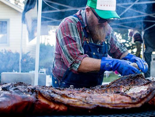 PLEASED TO MEAT YOU: WES (HILLBILLY) GRIFFITHS TALKS BARBECUE